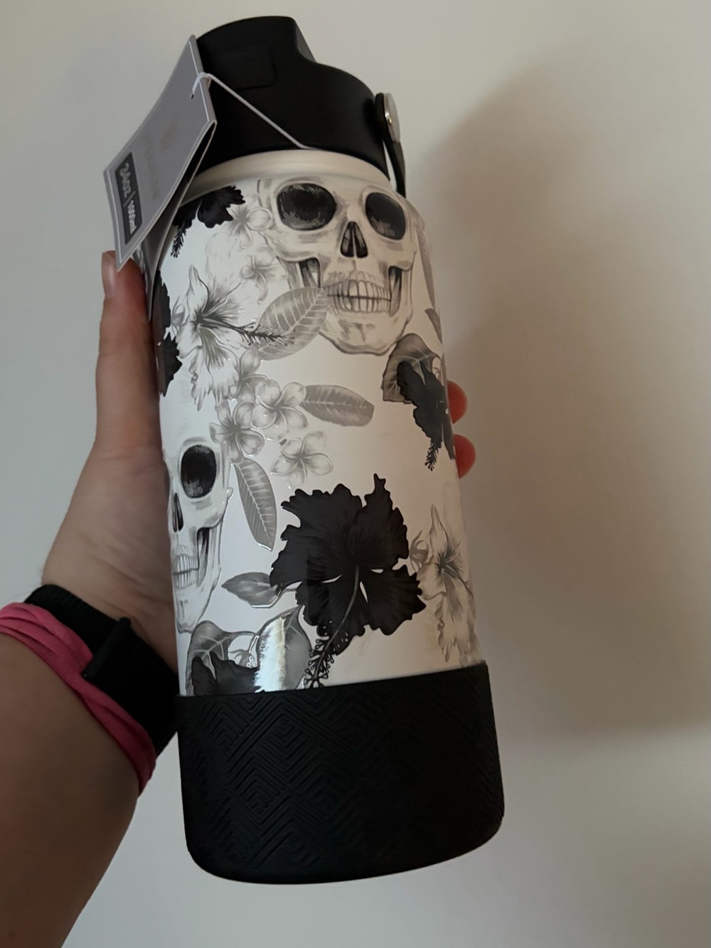 Hydraflow Hybrid 34 oz Stainless Steel Halloween Skull NWT HTF VIRAL NWT